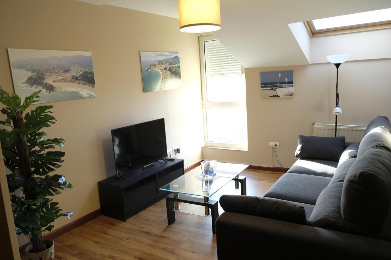 Apartamento Playa De La Atalaya Ribadesella Ngoại thất bức ảnh